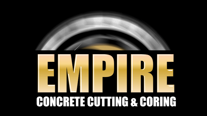 Animated version of Empire logo with saw spinning over the text